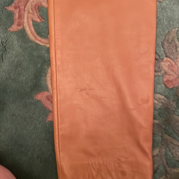 “DANIER” leather pants - vintage- size 8 - Picture 7 of 11